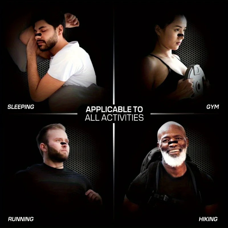 💨 Breath Easy Nasal Strips – For Sports, Sleep &amp; Everyday Comfort