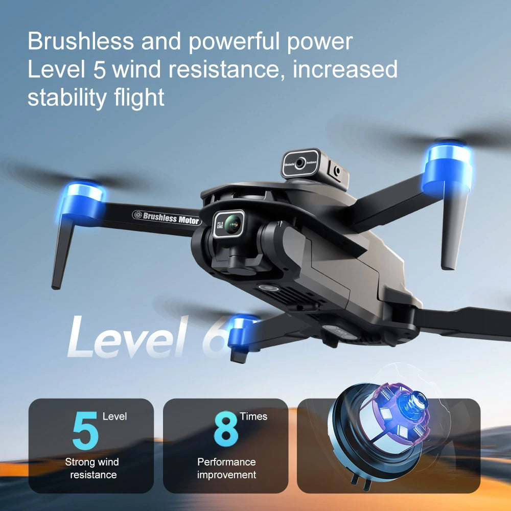 V168 Pro MAX GPS Drone 8K Professional HD Camera 5G WIFI FPV 360°